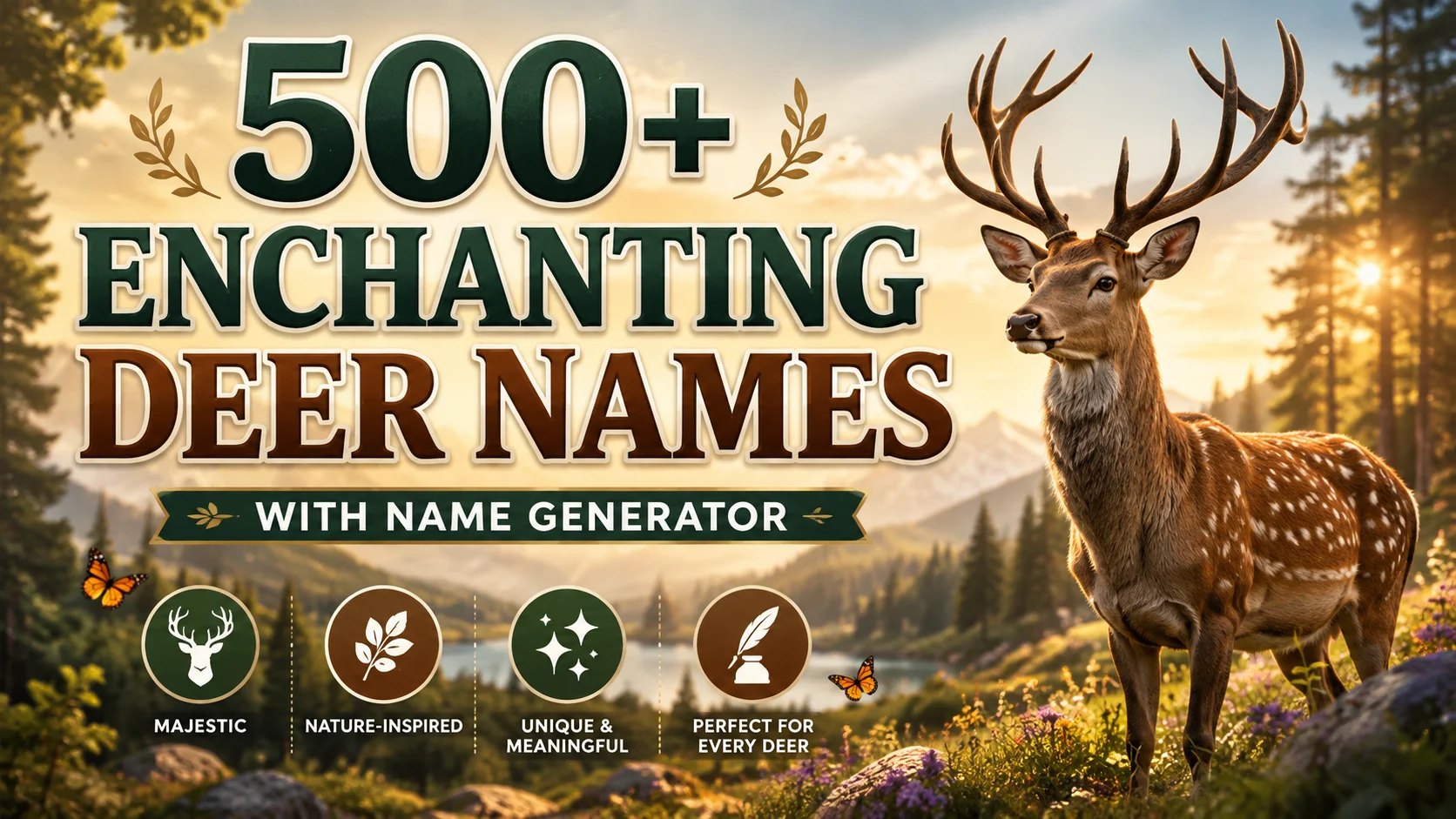 Enchanting Deer Names With Name Generator
