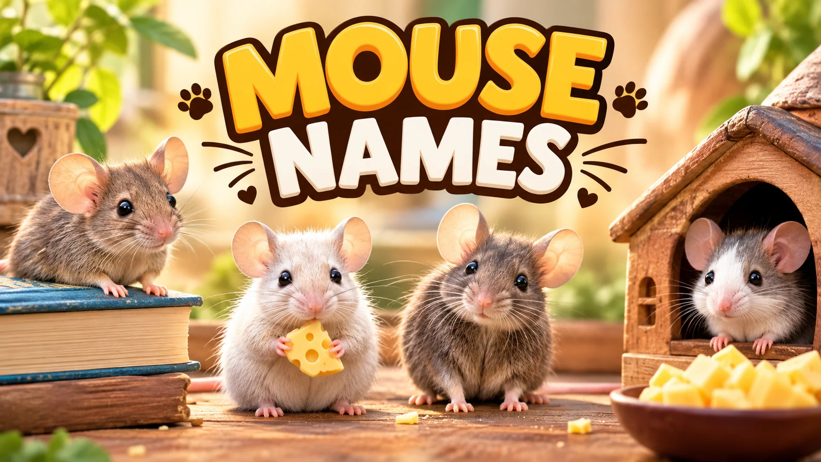 Charming & Creative Mouse Names With Name Generator