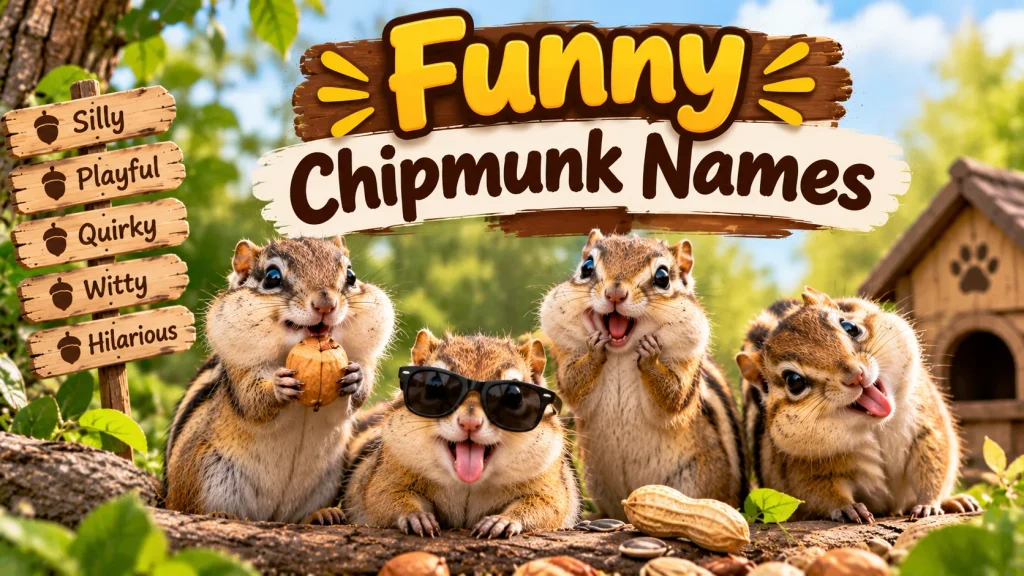 Funny Chipmunk Names