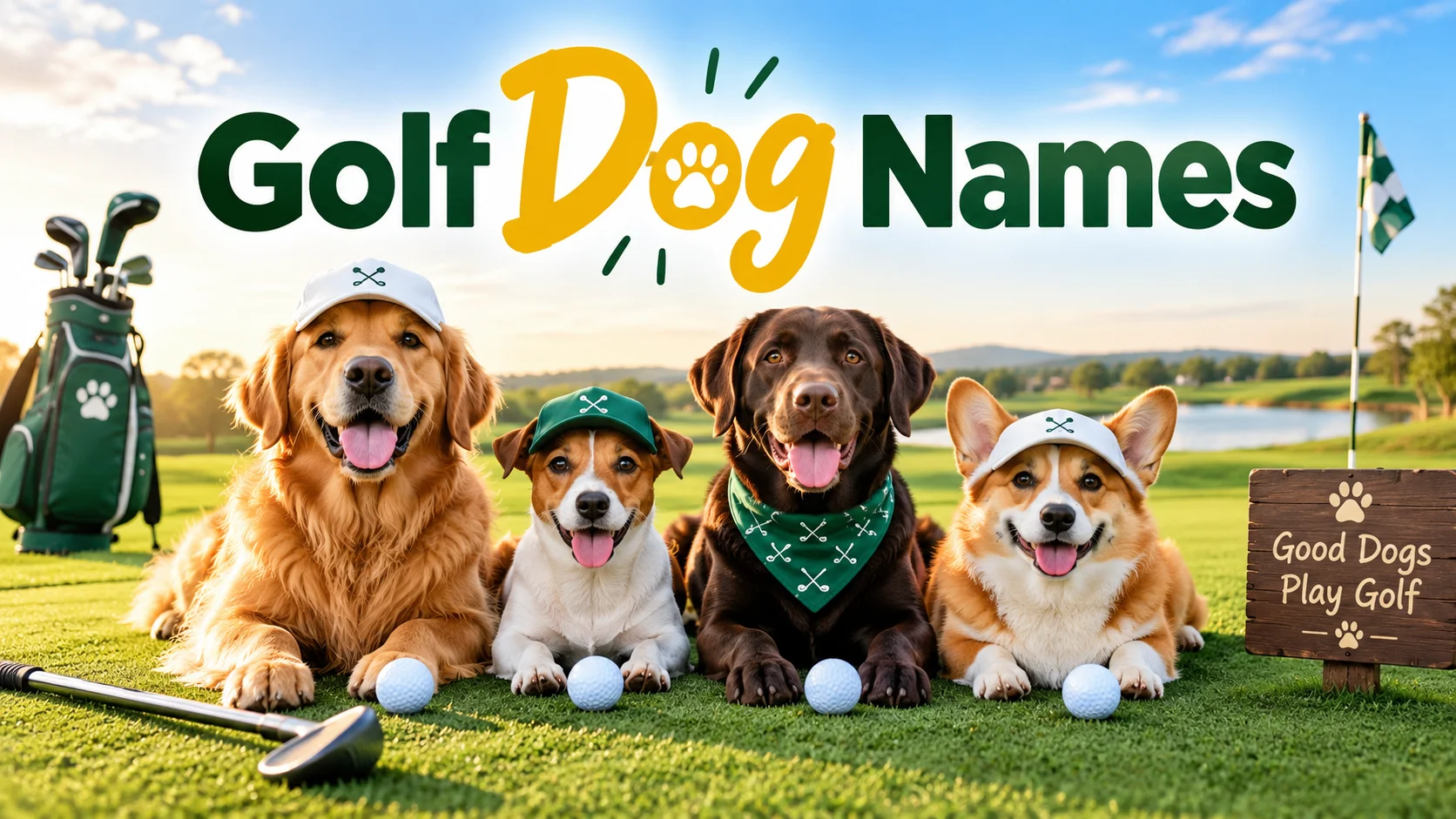 Golf Dog Names