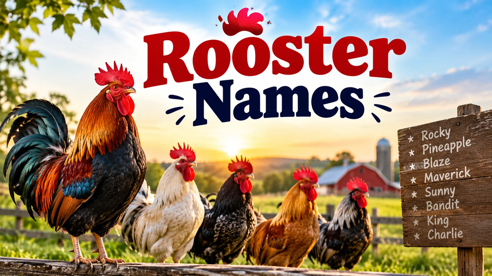Rooster- Names