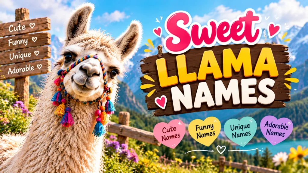 Sweet Llama Names