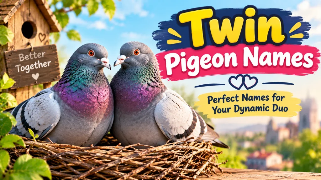 Twin Pigeon Names