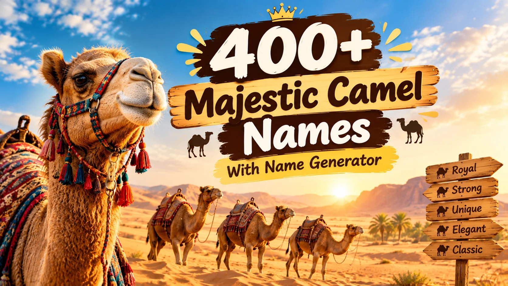 majestic-camel-names-with-name-generator
