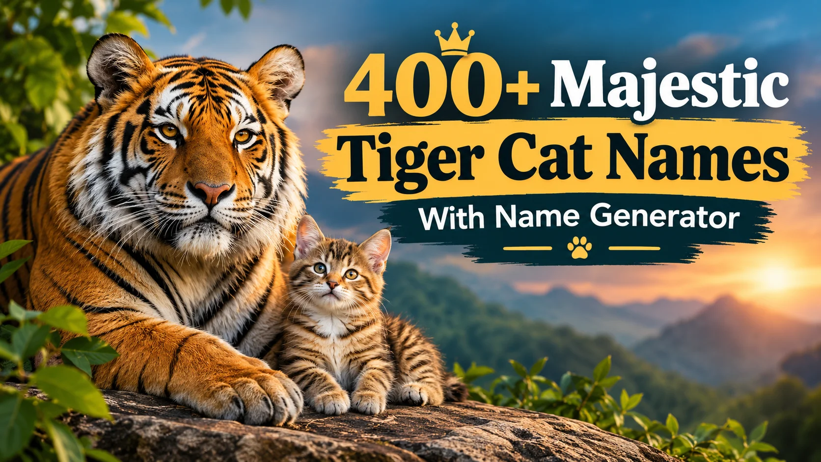 majestic-tiger-cat-names-with-name-generator