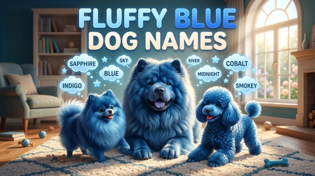 Fluffy Blue Dog Names