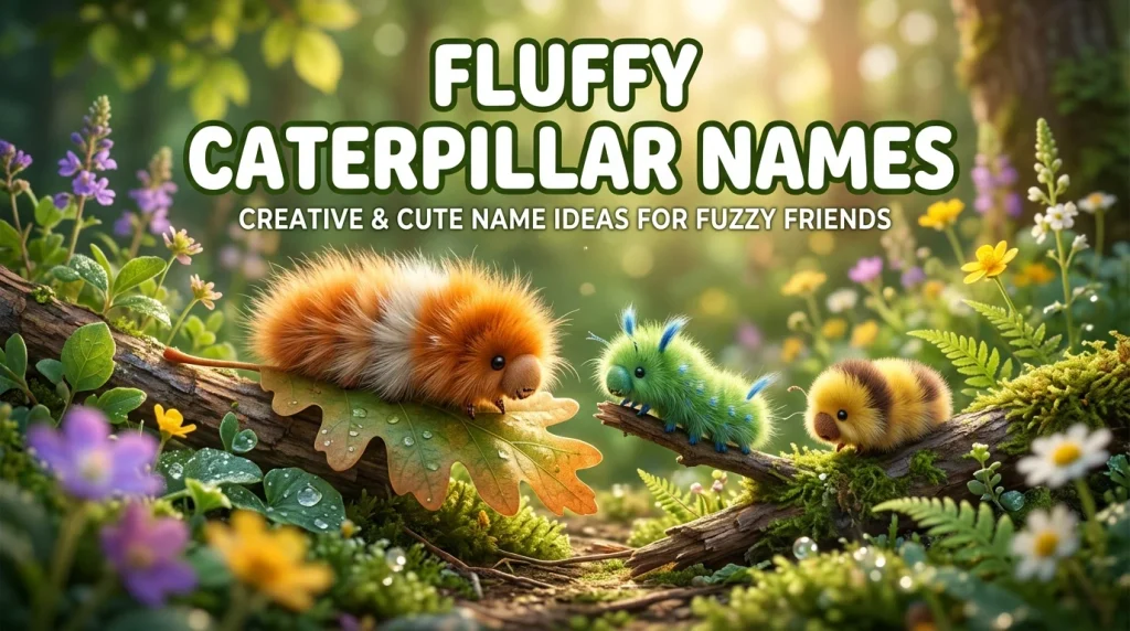 Fluffy Caterpillar Names