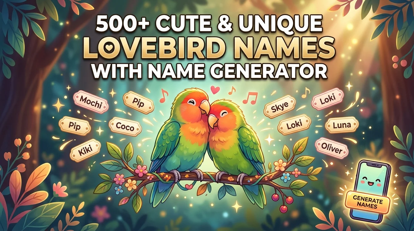 cute-unique-lovebird-names-with-name-generator