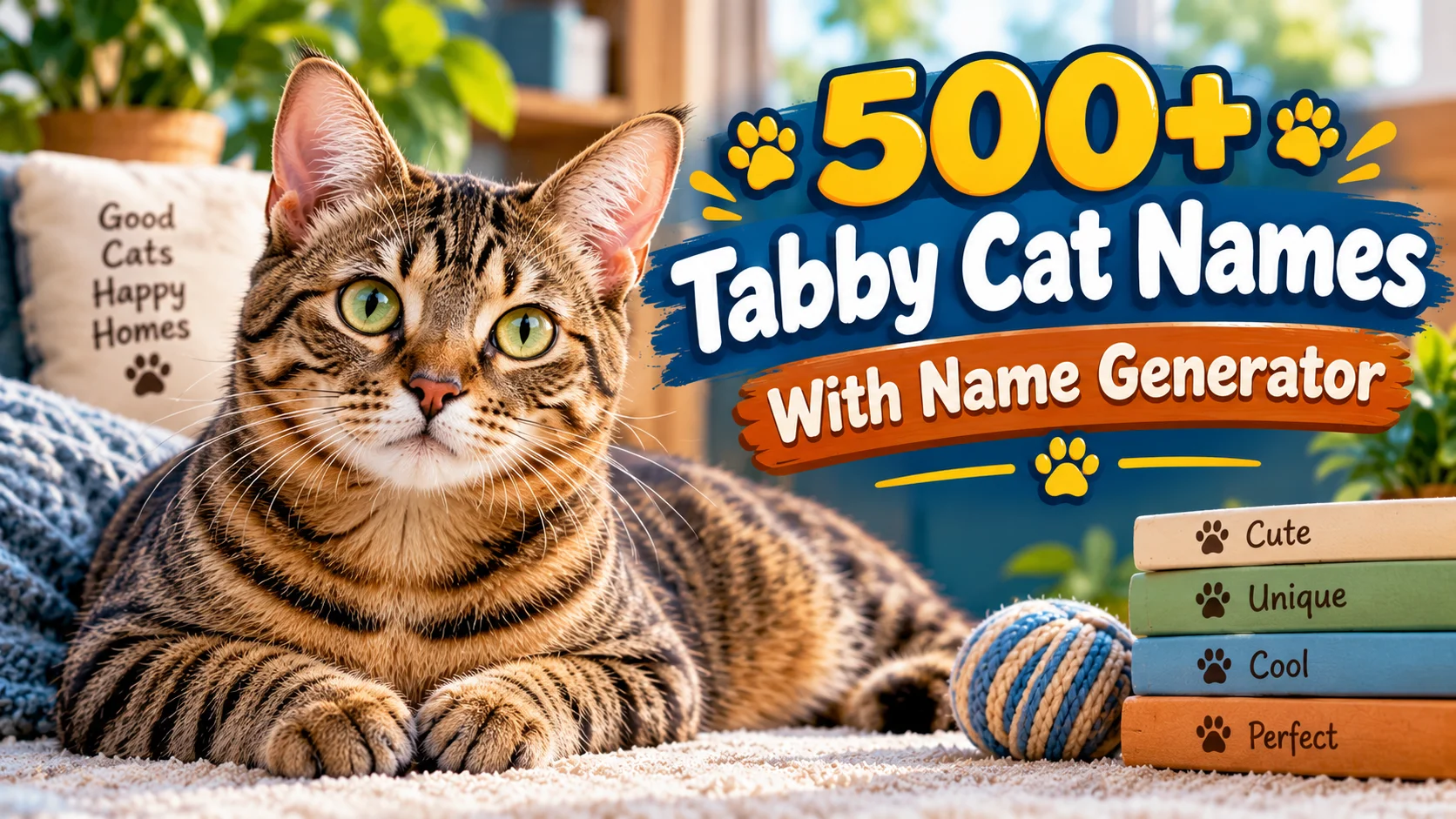 Tabby Cat Names With Name Generator